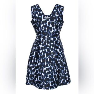 Kate Spade New York "Be Daring" Leopard Animal Print Fit & Flare Dress